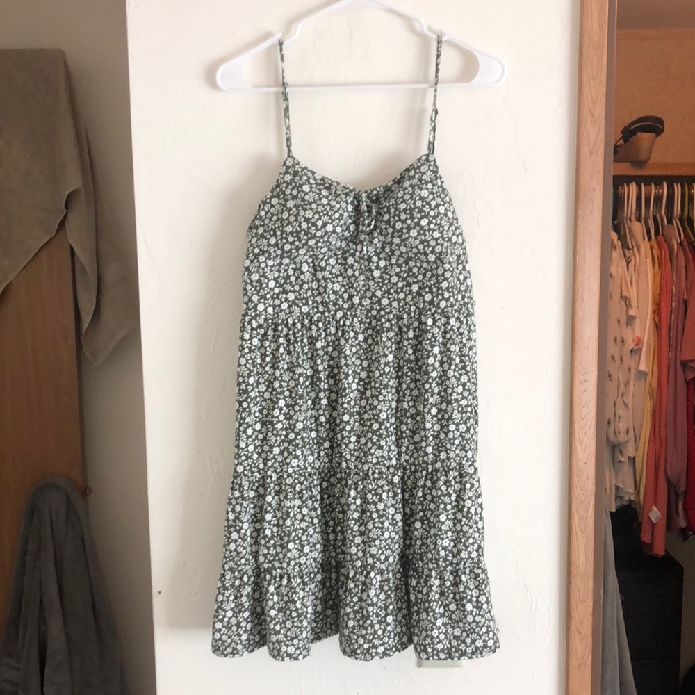 Strappy sun dress.